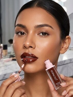 Mirror Glaze Lip Gloss - Brown Kevin And Coco